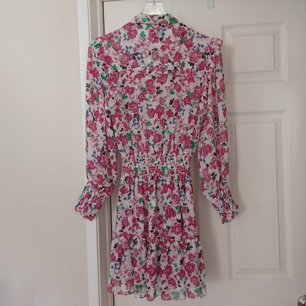 Misa Los Angeles Niamat Peony Floral Mini Dress XS - Picture 6 of 16